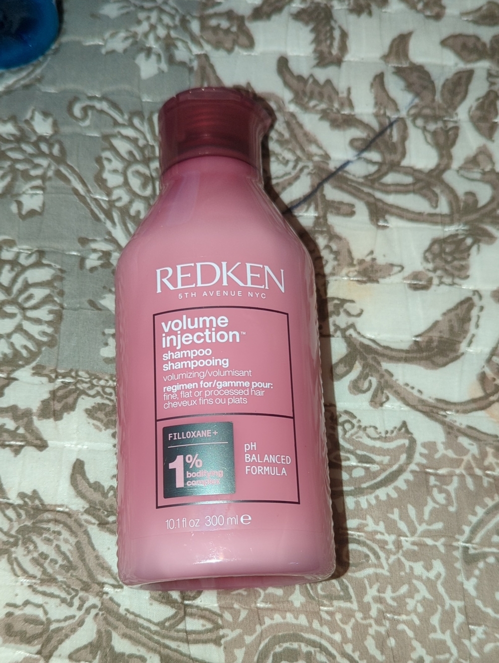 Redken Volume Injection Shampoo Pink Bottle